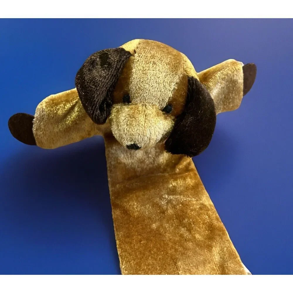 Russ Puppy Dog Flat Wire Soft Toy‎ Bookmark Plush Vintage
